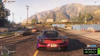 GTA 5 NaturalVision Evolved Max Settings | Acer Nitro V 15 RTX 4050 Performance