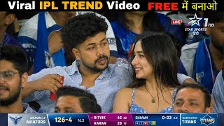 Create Instagram Viral IPL Trend Video in 1 Click For Free 🔥 | Trending Reel Video Editing Tutorial screenshot 2