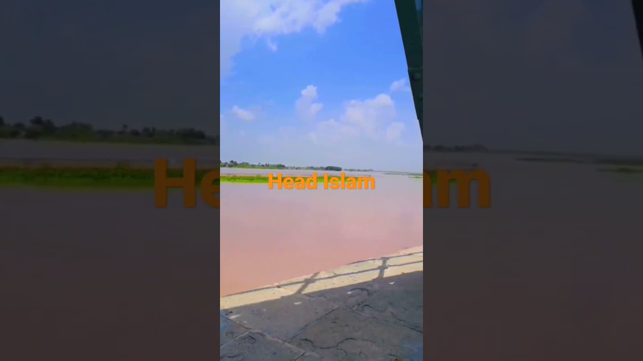 Pakistan Flood/flood in head islam.