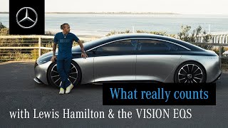 Lewis Hamilton and the VISION EQS: What Really Counts thumbnail