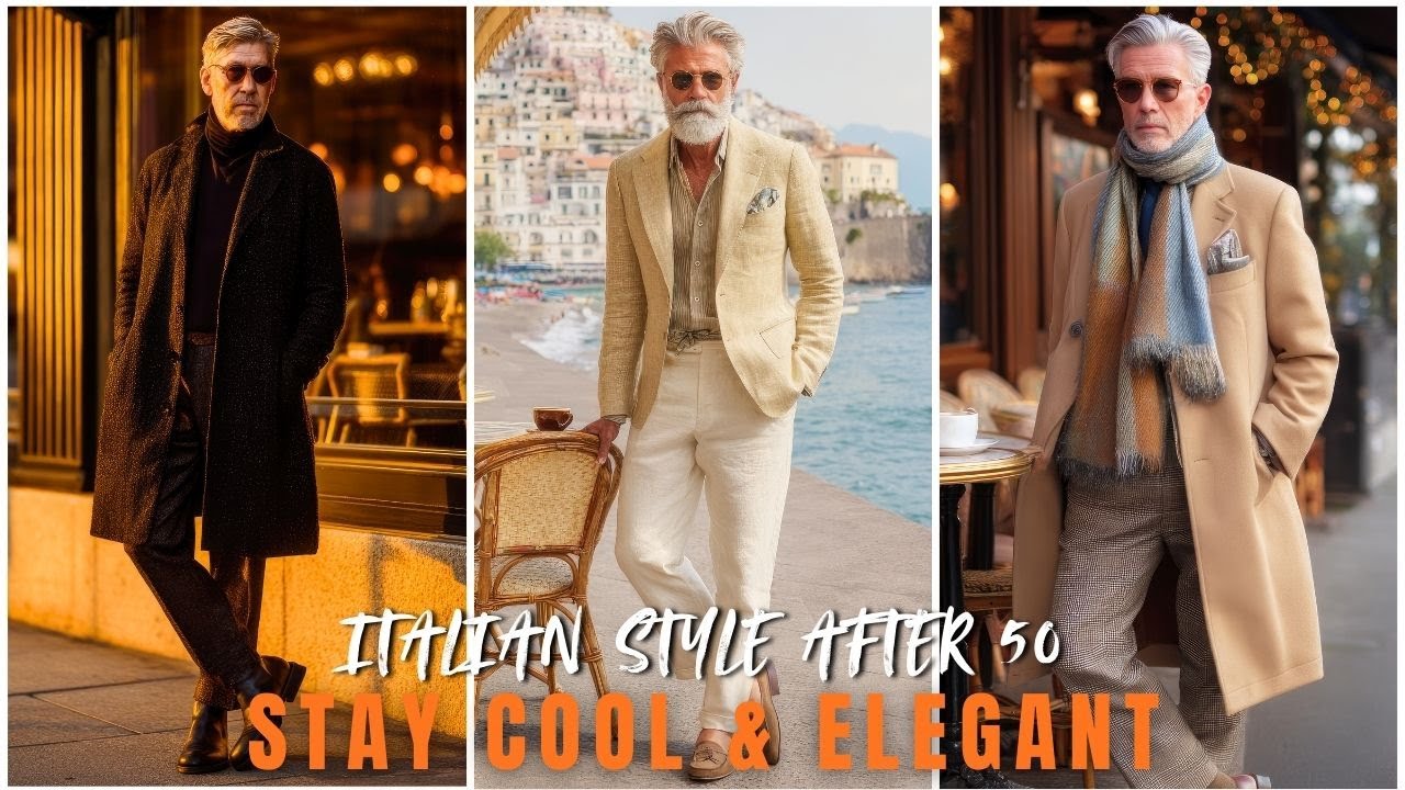 Образы в итальянском стиле после 50: 20 простых идей для нарядов - мужская мода