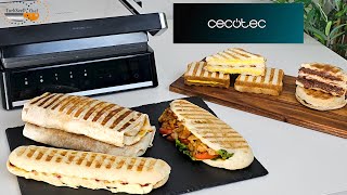 ✨Лучший электрический гриль Cecotec Rock'nGrill Smart 2000 Вт для приготовления панини✨