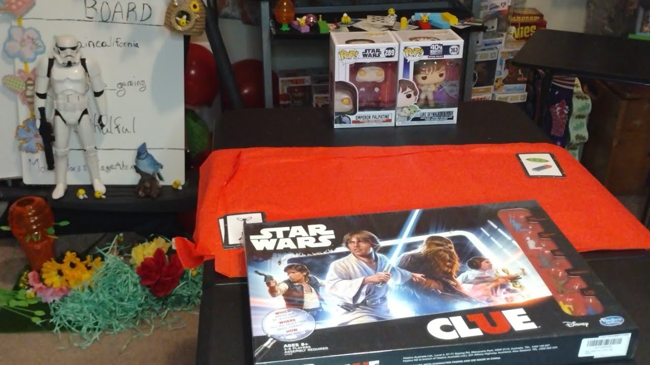 Star Wars Clue• First Look, Review & Unboxing