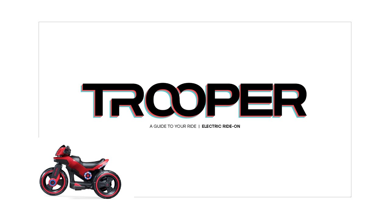 Jetson Trooper Kids Electric RideOn Guide to Your Ride YouTube