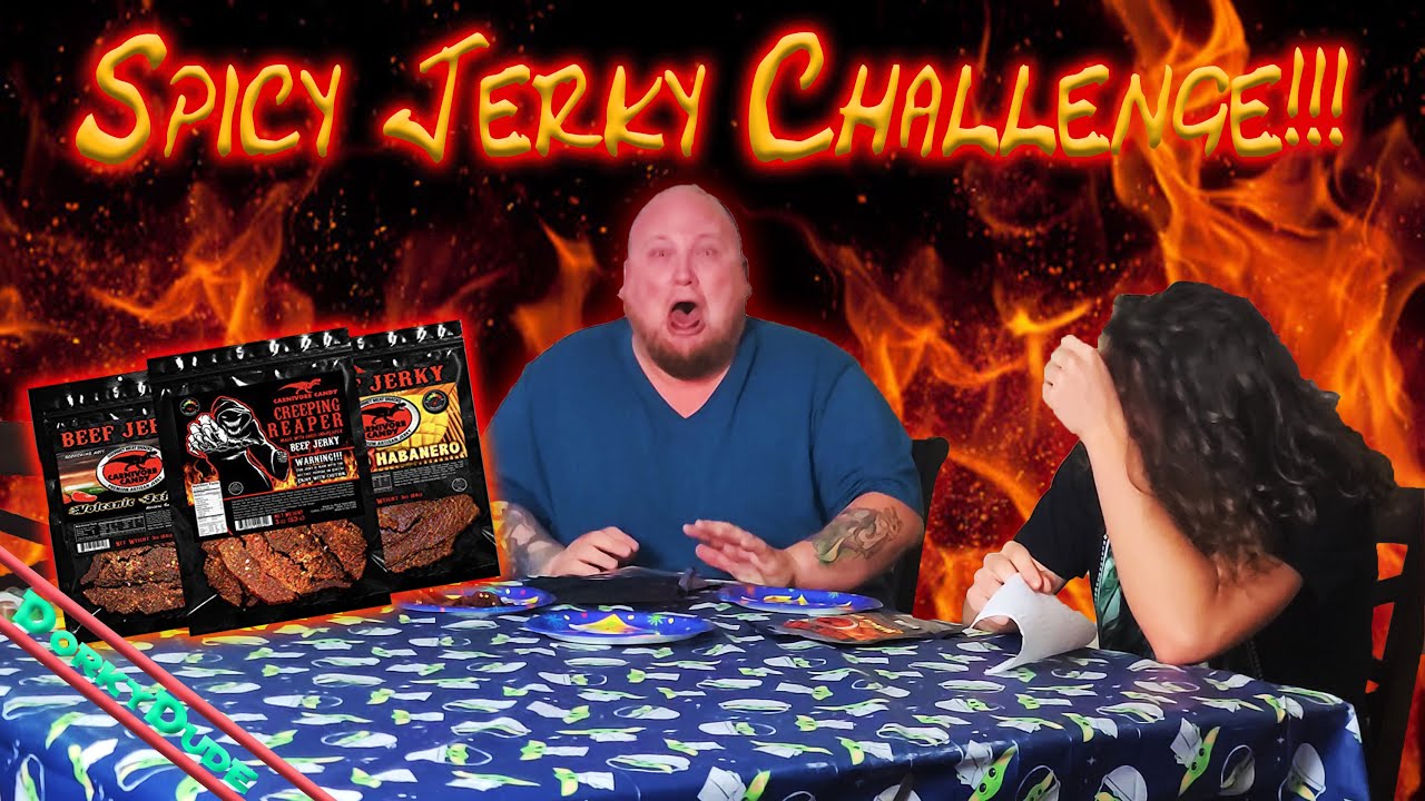 Carolina Reaper Spicy Jerky Challenge!