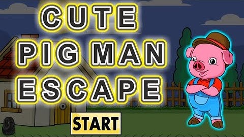 Cute Pig Man Escape Walkthrough - Games2Jolly