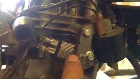 Replace points and condenser with an ignition module.