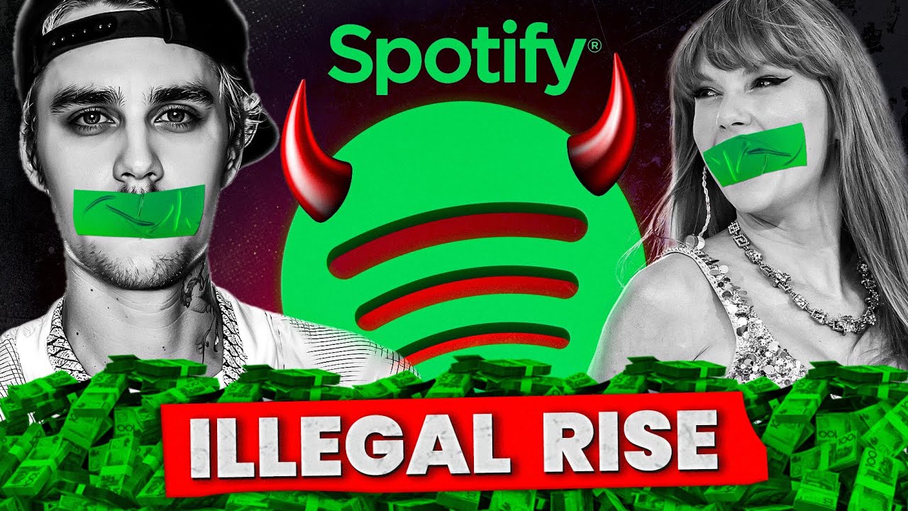 The HIDDEN Truth About Spotify's Illegal Rise