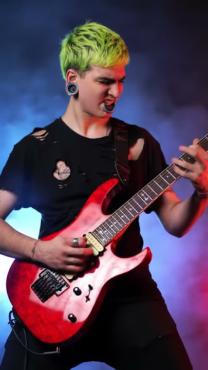 Pop Ballad becomes METAL! 🤘 Insane Guitar Cover #Shorts