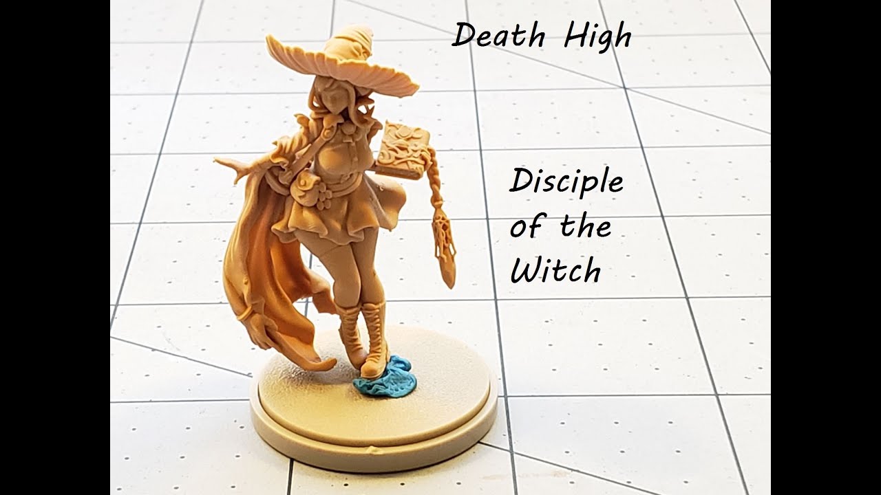 Death High- Disciple of the Witch unboxed and built! - YouTube