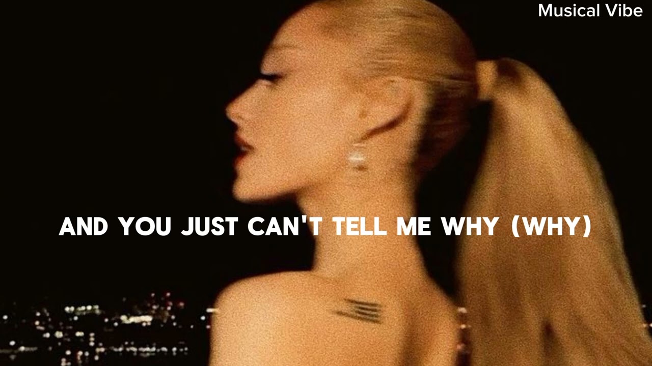 FANTASIZE - ARIANA GRANDE OFFICIAL LYRICS VIDEO