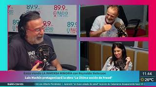 Luis Machín: "Tanto el teatro, el cine o la televisión son los espacios en donde más yo me siento"