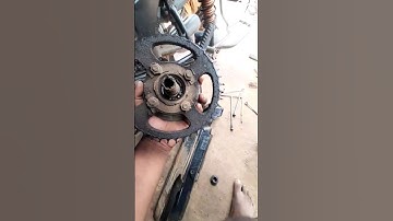 Bajaj chain sprocket bearing problem//How to change bike bearing#shorts