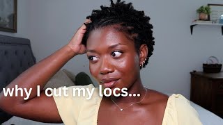 The REAL REASON I CUT My LOCS + An Honest Channel Update... screenshot 4