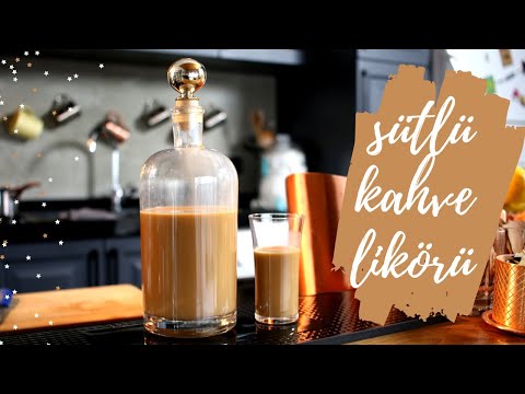 Sütlü Kahve Likörü Nasıl Yapılır? (Ev Yapımı Irish Cream Likörü)