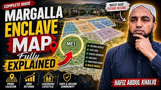 Margalla Enclave Full Map Explained 🥰 | All Sectors Complete Guide | #islamabad #viral #plot