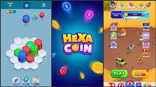 Hexa Coin Game Gameplay Android Mobile (by VOODOO)