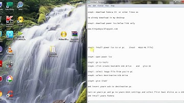 how to make bootable usb for fedora 20