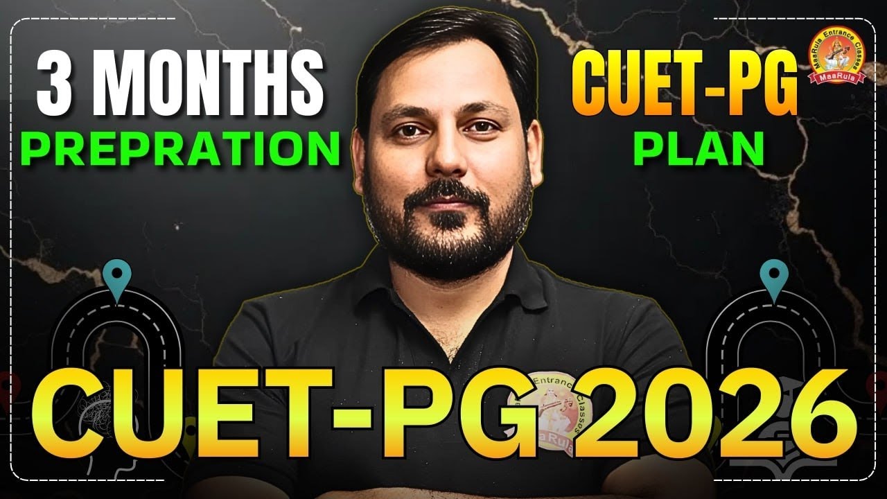 CUET PG 2026 ROADMAP & STRATEGY | PRERATION PLAN & STUDY MATERIAL ...