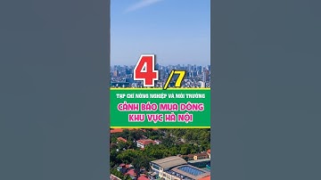 Tin cảnh báo mưa dông và mưa lớn cục bộ trên phạm vi nội thành TP. Hà Nội chiều tối ngày 4/7