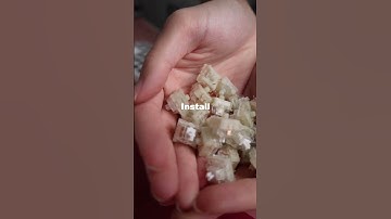 The NEW King of Budget Mechanical Keyboard Linear Switch - KTT Kang White