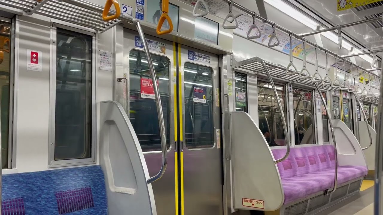 京王 7000系 10両 7773 各停 新宿行  高幡不動から先 特急 新宿行 京王線 長沼〜南平