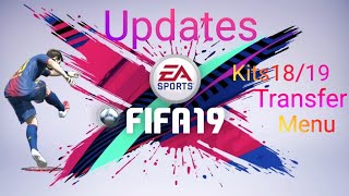 Fifa19,Menu,Kits1819,Transfer Offline Fifa14 Mod