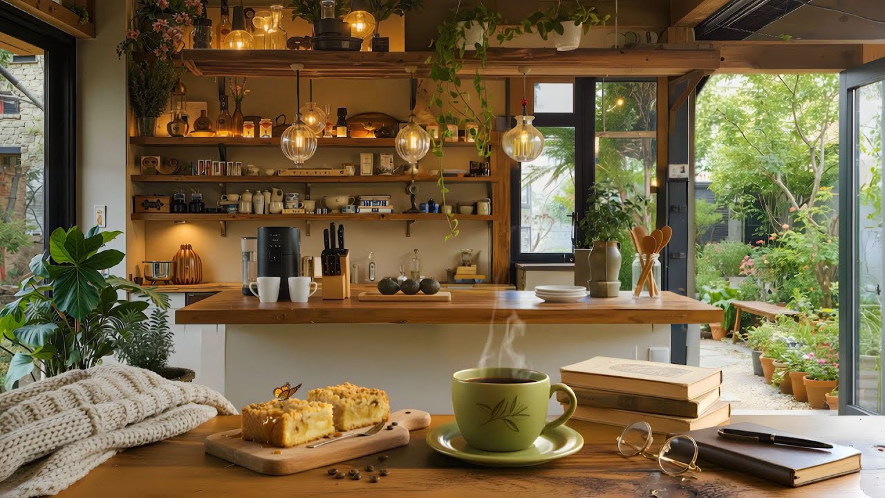 Rise and Shine ☀️ Soft Morning Piano Music with Coffee Cup | Positive Energy & Relaxing Vibes