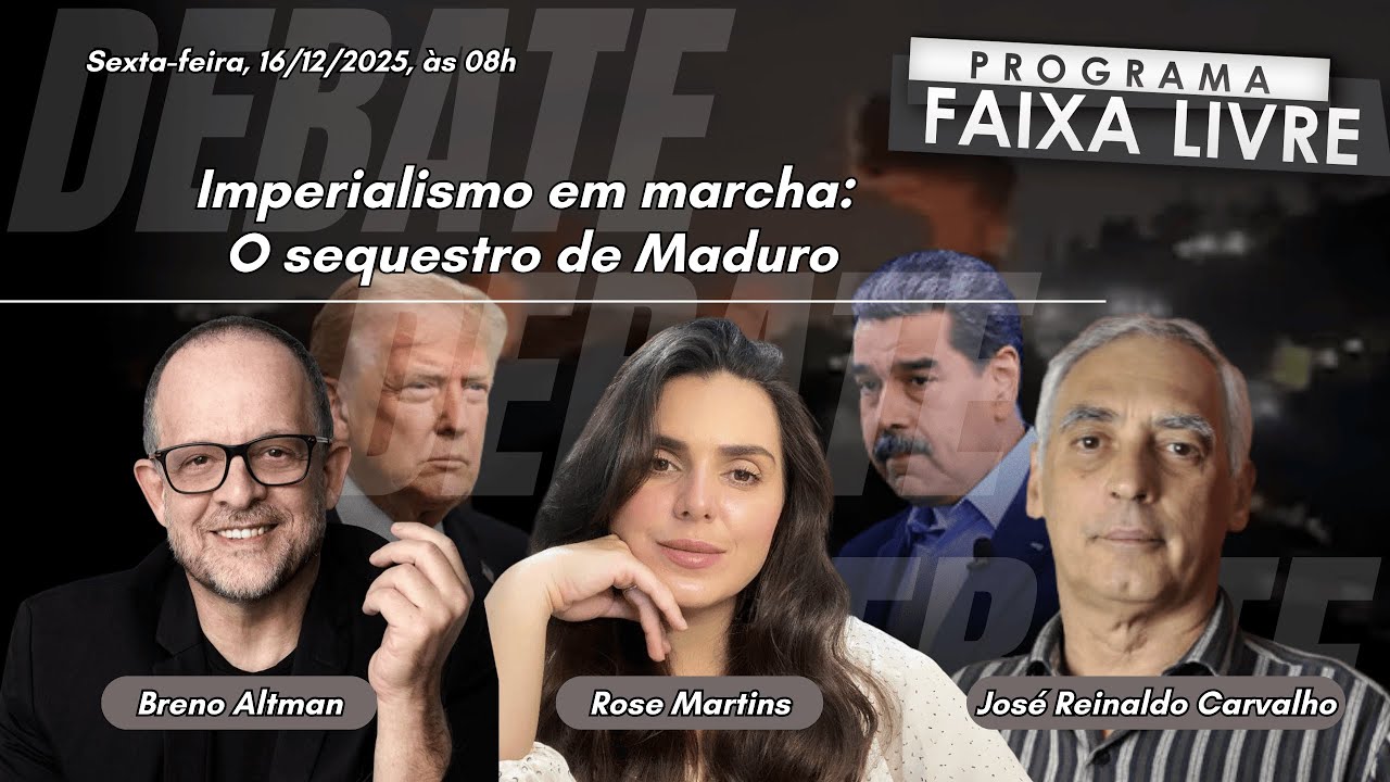 Imperialismo em marcha: o sequestro de Maduro | FL 16.01