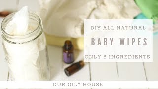 All Natural Baby Wipe Recipe