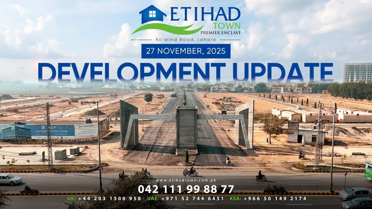 Development Update - Etihad Town Premier Enclave | November 27, 2025