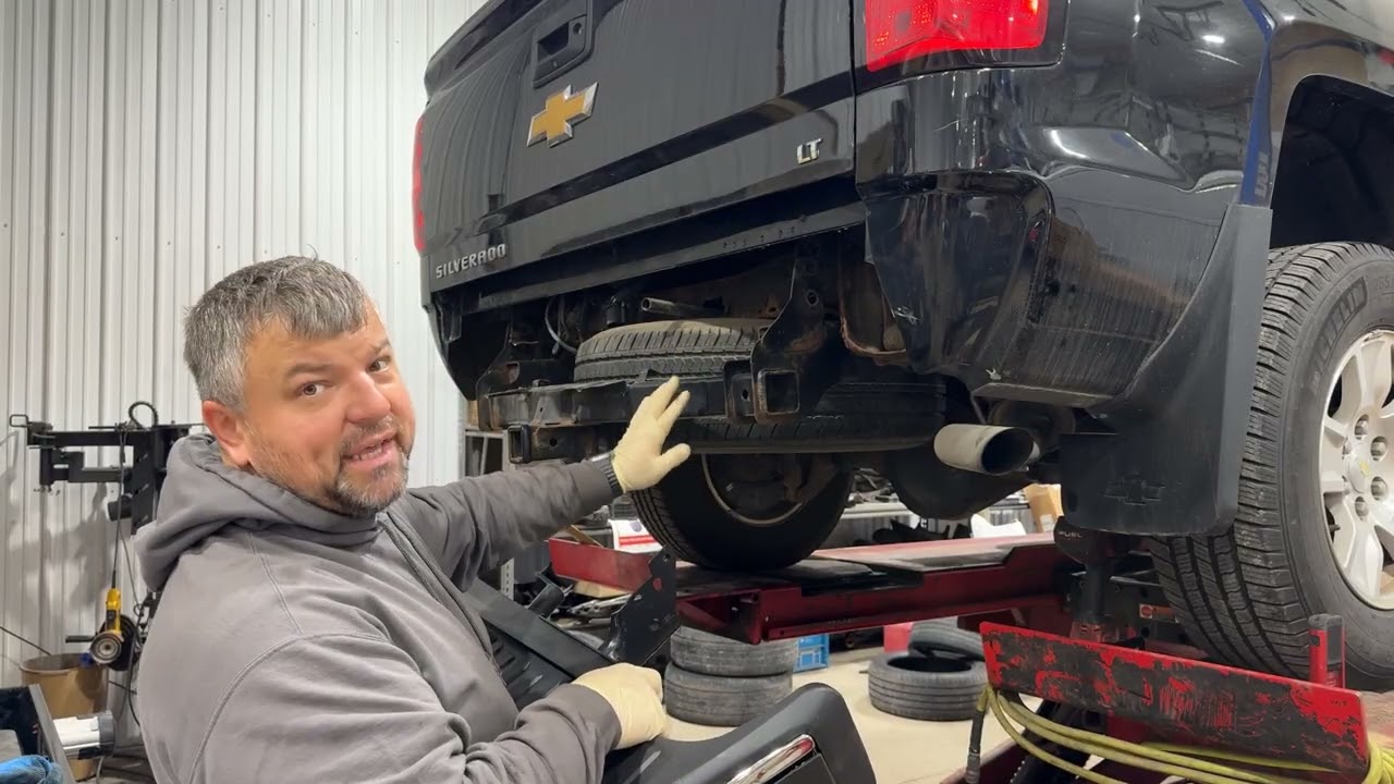 2014 to 2018 easy rear bumper replacement.