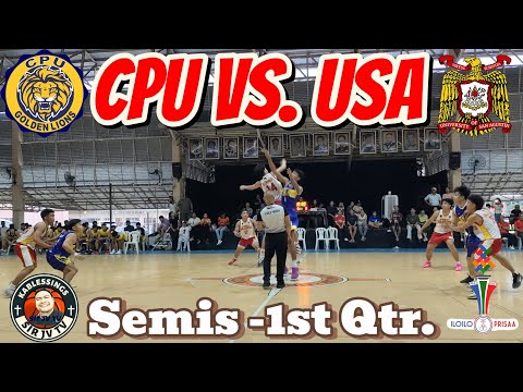 CPU vs. USA | Semis - 1st Quarter | ILOPRISAA Tertiary Men's Basketball 2026