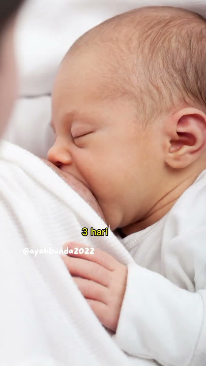 Hari pertama ASI belum keluar #parenting #bayi #ayah&bunda #shorts