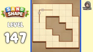 Sand Shape level 147 walkthrough solution 