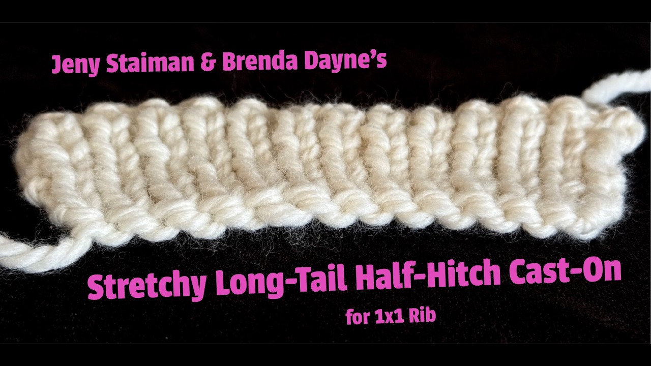 НОВИНКА 2026 ГОДА - Простой и эластичный способ набора петель для резинки 1х1 - LTHH Cast On от Д...