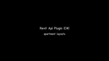 Revit API (C#) - Apartment layouts