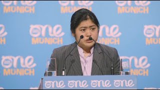 Giving Voice To Every Language Anna Mae Lamentillo One Young World Munich