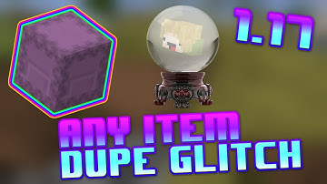 New Minecraft 1.17 Multiplayer Any Item Duplication Glitch! (Paper & Spigot)