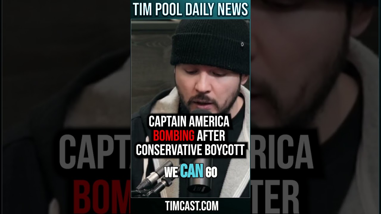 Captain America Bombing After Conservative Boycott #shorts