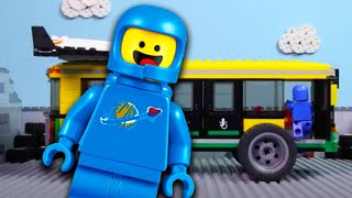 LEGO Experimental Vehicles Bus STOP MOTION LEGO Movie Benny Space Bus | Billy Bricks Compilations