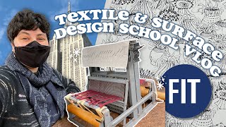 A Week Full of Surprises 🦋 Art School Vlog (Fashion Institute of Technology Textile/Surface Design) Guide