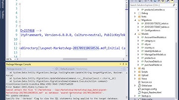 دورة برمجة المواقع MVC - حل مشكلة Cant attach database mvc migration