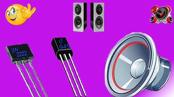 2N2222 Transistor Amplifier|HOW TO MAKE AUDIO AMPLIFIER USING C 2N2222 TRANSISTOR|c 945 Transistor