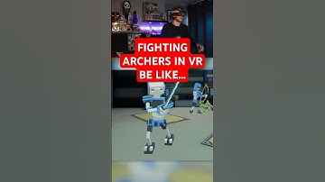 Fighting Archers In VR Be Like... Clone Drone In the Hyperdome VR