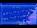 MTH202 grand quiz for midterm