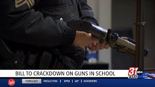 Bill to crackdown on guns in school