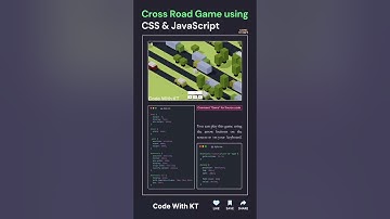 cross road animation using css javascript html #coding #shorts #javascript #trending