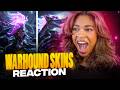 I react to the NEW Warhound League of Legends skins