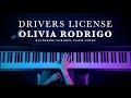 Olivia Rodrigo - Drivers License (HQ piano cover)